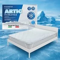 Topper matrimoniale fibra Artic effetto rinfrescante