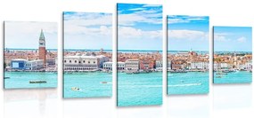 Quadri 5 pezzi – Vista su Venezia