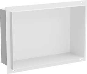 Mexen X-Wall-NR mensola a incasso senza flangia 30 x 20 cm, bianca - 1921302010