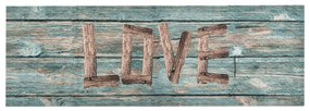 Tappetino Da Cucina Lavabile Love 60x300 Cm /