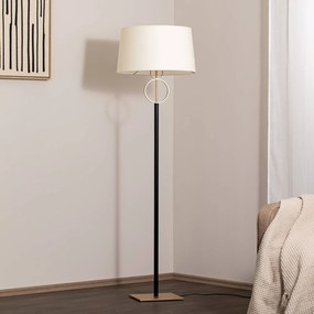 Lampada da terra Priam Argon, Nero, Soggiorno / Sala da pranzo, Metallo, Lampada da terra