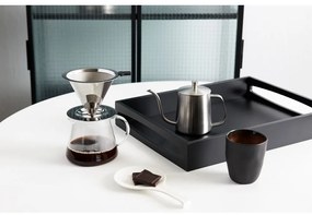 Set per caffè a goccia argentato in acciaio inox 500 ml Slow Coffee – Leopold Vienna
