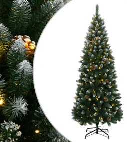 Albero Natale Artificiale Con 150 Led 150 Cm /