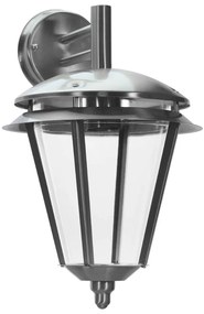 Applique da parete IP54 in Acciaio Inox E27 per Esterni da parete