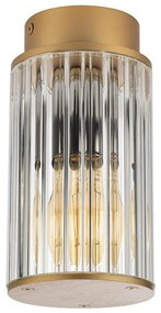 Argon 8774 - Plafoniera da esterno NORFOLK 1xE27/15W/230V IP44 oro