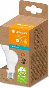 LED Lampadina in plastica riciclata E27/10W/230V 2700K - Ledvance