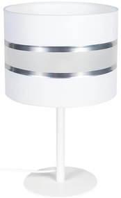 Lampada da tavolo CORAL 1xE27/60W/230V bianco