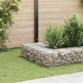 Gabbione Letto Rialzato A Cubo İn Filo Di Acciaio 30x30x30 Cm /