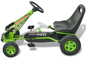 Go Kart a pedali con seduta regolabile, Verde