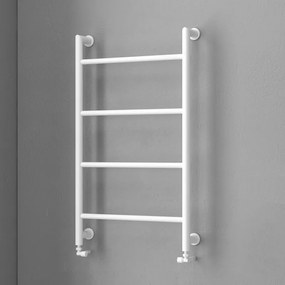 Kamalu - termoarredo scaldasalviette 900x560mm colore bianco opaco kam-d6009b