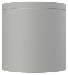 Applique da soffitto IP54 GU10 in Alluminio e Vetro - Grigia