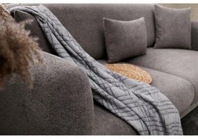 Divano angolare grigio (con penisola a sinistra/con chaise lounge) Simena – Balcab Home