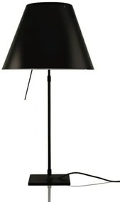 Costanza Lampada da Tavolo con Dimmer Nero/Liquorice Black - Luceplan