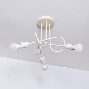 Lampadario a soffitto OXFORD 3xE27/15W/230V crema