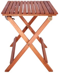 Set da bistrot per esterni per bambini 3 pz legno di eucalipto