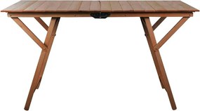 LUDICRUS - tavolo da giardino pieghevole salvaspazio in legno