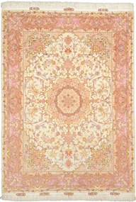 Tabriz Tappeto persiano 150x200 Beige (Iran) Annodato A Mano