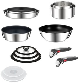 Set di pentole in acciaio inox 13 pezzi INGENIO Preference ON L9749432 - Tefal
