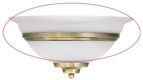 Globo - Vetro di ricambio per applique TOLEDO E27