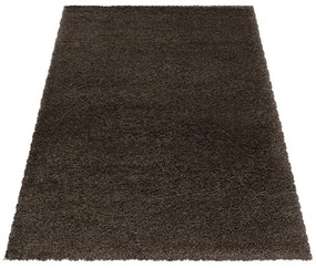Tappeto marrone scuro 160x230 cm Fluffy - Ayyildiz Carpets