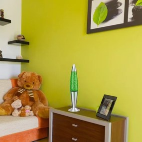 Rabalux 4113 - Lampada di lava GLITTER 1xE14/25W/230V