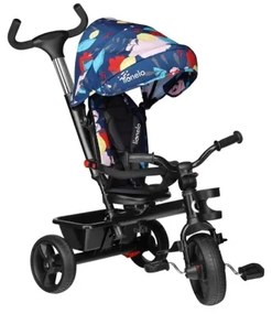 Lionelo - Triciclo per bambini HAARI nero/colorato