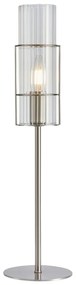 Lampada da tavolo in argento (altezza 50 cm) Tubo - Markslöjd