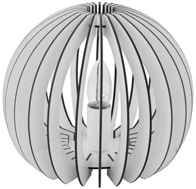Eglo 94949 - Lampada da tavolo COSSANO 1xE27/60W/230V
