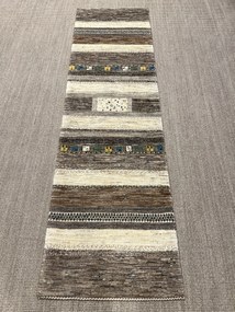 Loribaft Tappeto persiano 70x240 Beige (Iran) Annodato A Mano