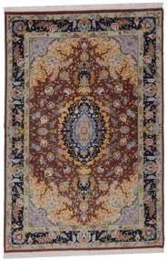 Tabriz Tappeto 150x100 (Iran) Annodato A Mano