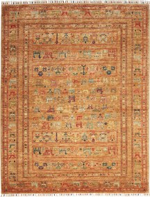 Samarkand Tappeto orientale 160x200 Giallo (Pakistan) Annodato A Mano