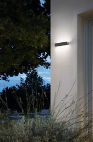 Simba applique led doppia emissione l.100cm ip54 antracite 4000k 1...