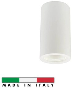 Applique da Soffitto in Gesso Pitturabile H130mm 1xGU10