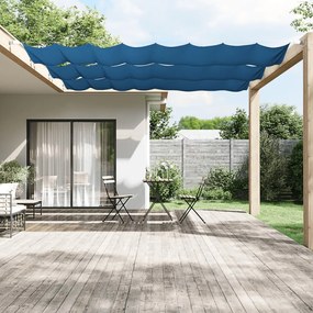 Paravento Verticale Blu 60x360 Cm İn Tessuto Oxford /