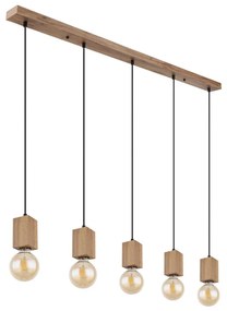 Globo 15655-5H - Lampadario a sospensione con filo ERNA 5xE27/60W/230V