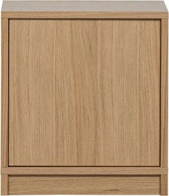 Mobile TV in rovere naturale 300x243 cm Modulair - vtwonen