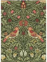 Morris & Co Carta da parati Bird - Wooded Dell