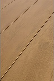 Tavolo Allungabile Per Esterno In Alluminio 95x200-300 Cm Con Doghe Di Legno Elias Bianco Bizzotto