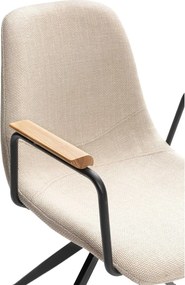 Set di sedie da pranzo beige 2 pz Tali - Marckeric