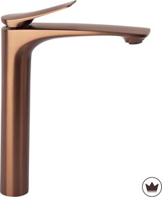Rubinetto da lavabo PREMIUM Rea Vision Brush Copper High