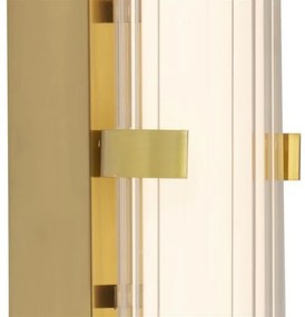 Searchlight 63125-1GO - Lampada LED da bagno CLAMP LED/18W/230V IP44 oro