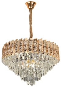 Lampada Cristal G054-CP 50cm GOLD