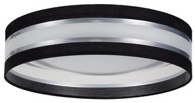 Plafoniera LED dimmerabile SMART CORAL GOLD LED/24W/230V nero/argento+ tc