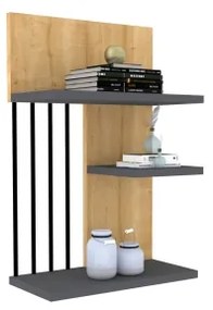 Mensola NEZMA 60x40 cm beige/antracite