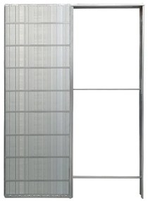 Controtelaio per porta scorrevole per cartongesso L 80 x H 210 cm