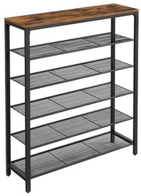 Scarpiera DAVOR marrone/nera