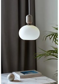 Nordlux - Lampadario a sospensione con filo NOTTI 1xE27/40W/230V grigio