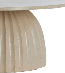 Tavolino rotondo in metallo ø 70 cm Veglia - Light &amp; Living