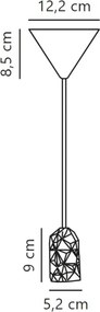 Nordlux - Cavo di alimentazione HANG 1xE27/40W/230V bianco