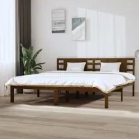 Giroletto Miele in Legno Massello di Pino 200x200 cm cod mxl 55988